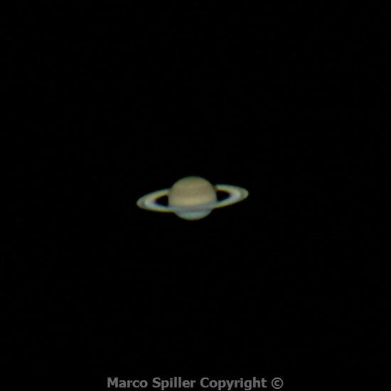 Saturno al meridiano (foto)
